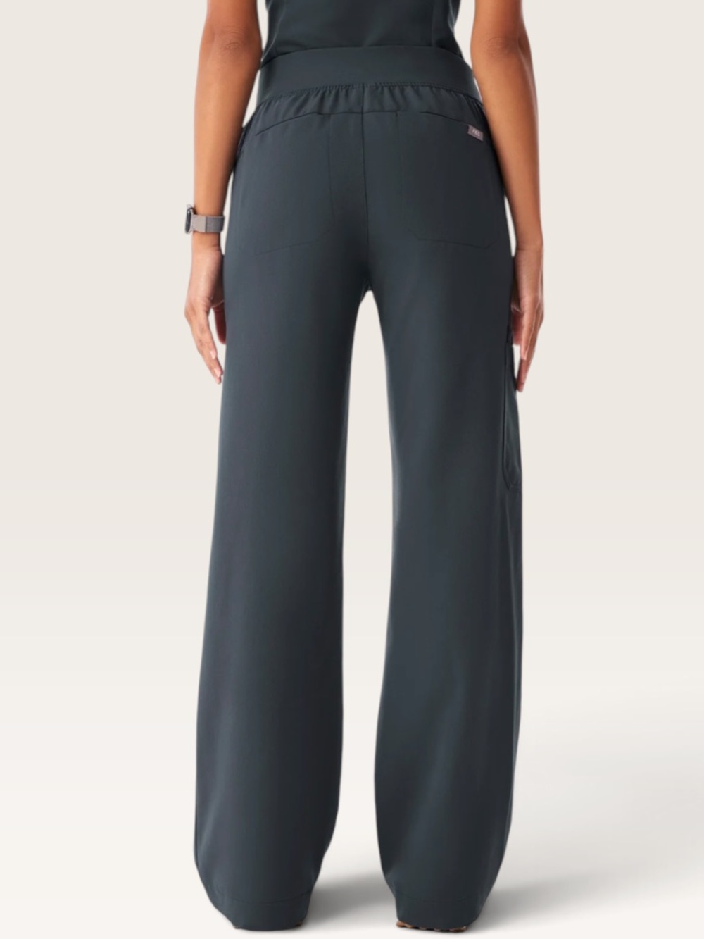 Figs Isabel Wide Leg Scrub Pants - Picture 3 of 11